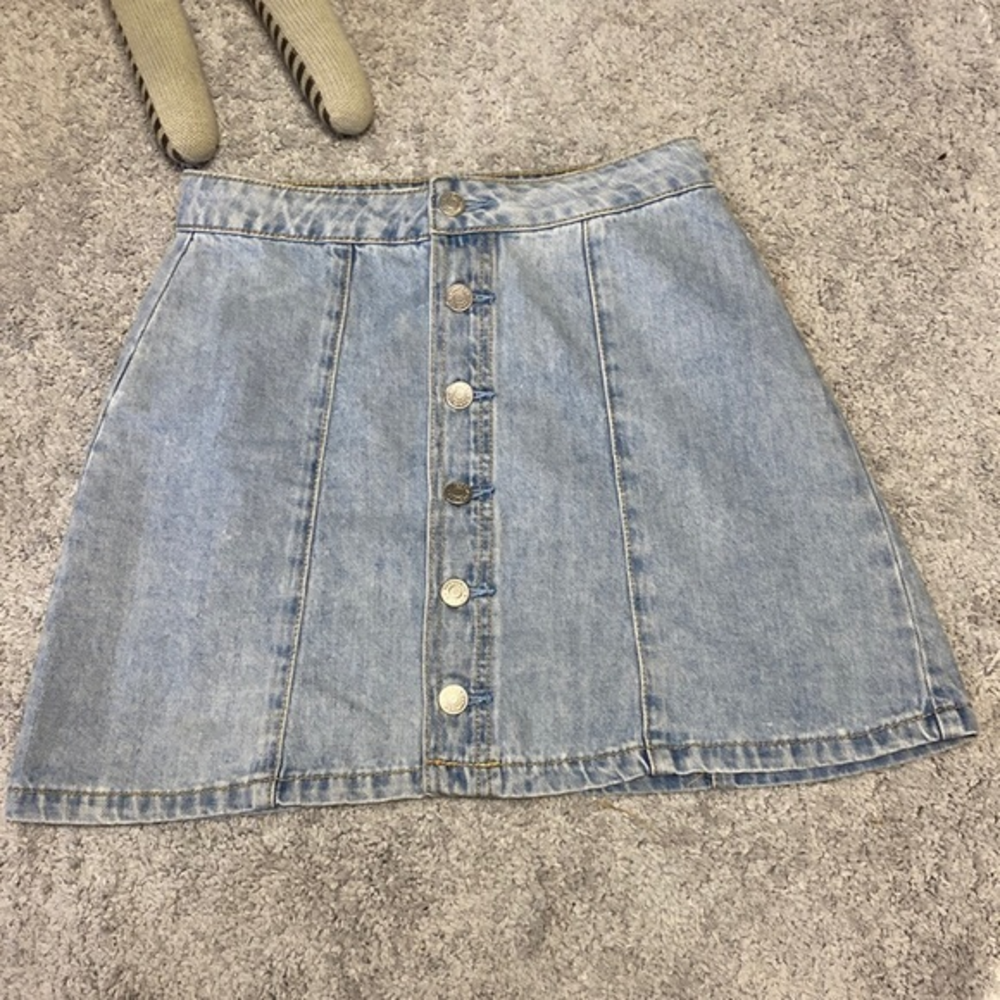 Pacsun denim mini skirt